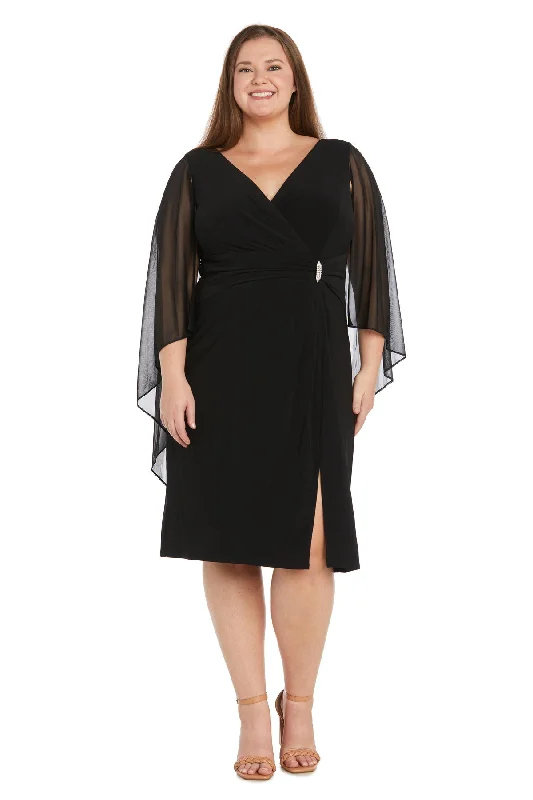 R&M Richards 1920AW Short Plus Size Cocktail Dress