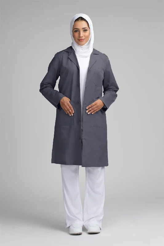 Unisex Long Jacket / Labcoat - SC 101C Pewter