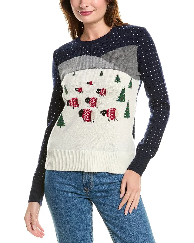 Brooks Brothers Intarsia Wool-Blend Sweater