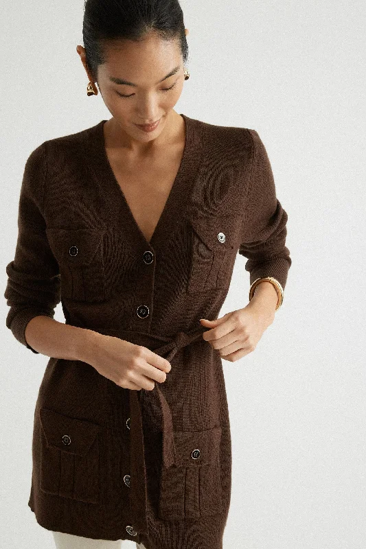 Chocolate Brown Amara Sweater