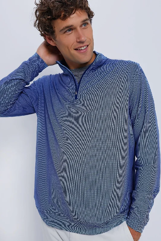 Perth Birdseye Performance Quarter-Zip