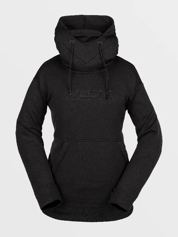 Womens Riding Hydro Hoodie - Black