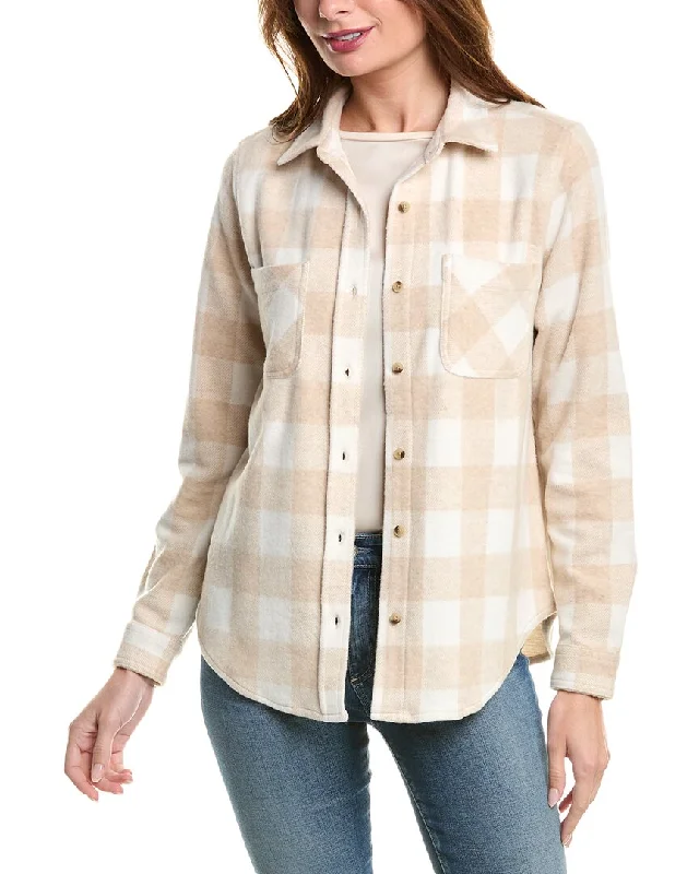 beachlunchlounge Sally Brushed Flannel Shirt