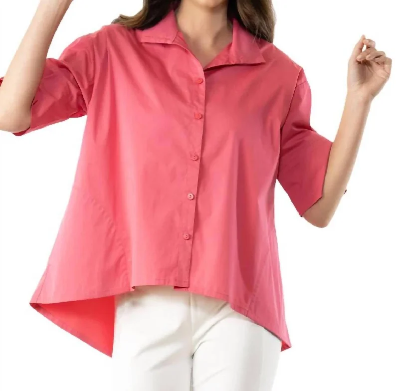 Easy Breezy Shirt In Tulip