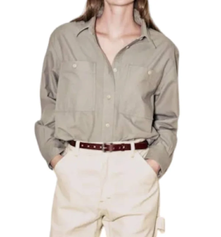 Field Chamois Shirt In Desert Sage