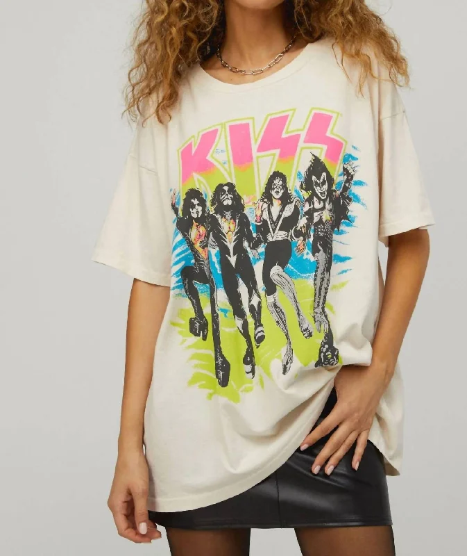 Kiss Shirt In White