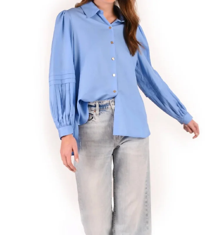 Oxford Shirt In Della Robia Blue