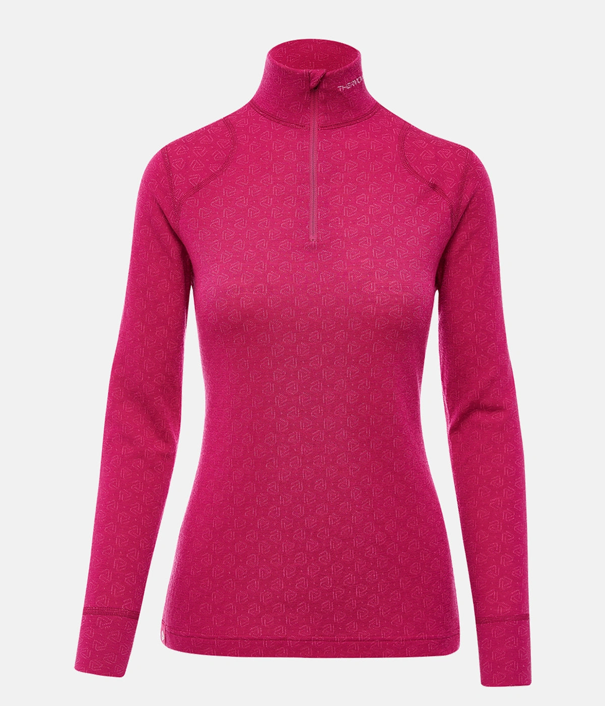 Women’s Merino Xtreme Thermal 1/2 Zip LS Shirt Pink