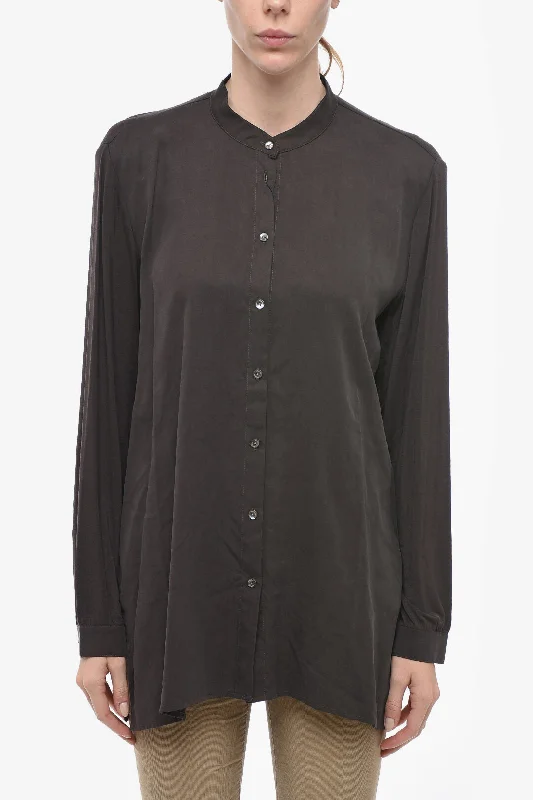 Woolrich Korean Neckline Long Sleeved Shirt