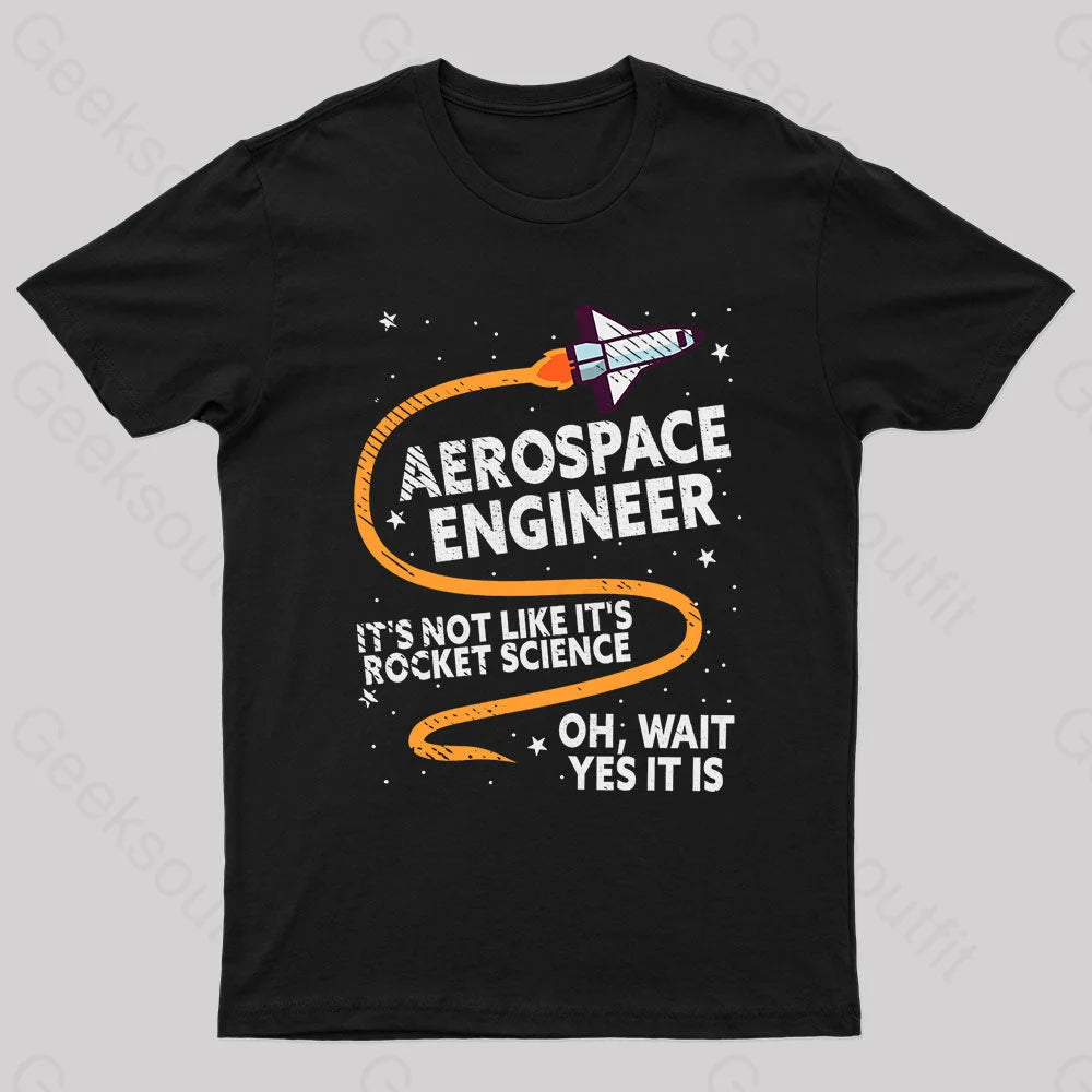 Aerospace Engineer Rocket Geek T-Shirt