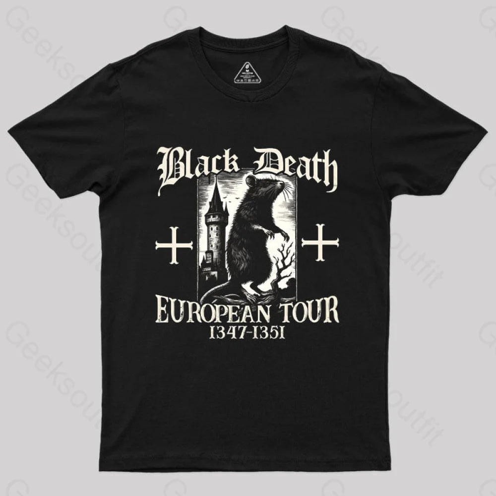 Black Death European Tour T-Shirt