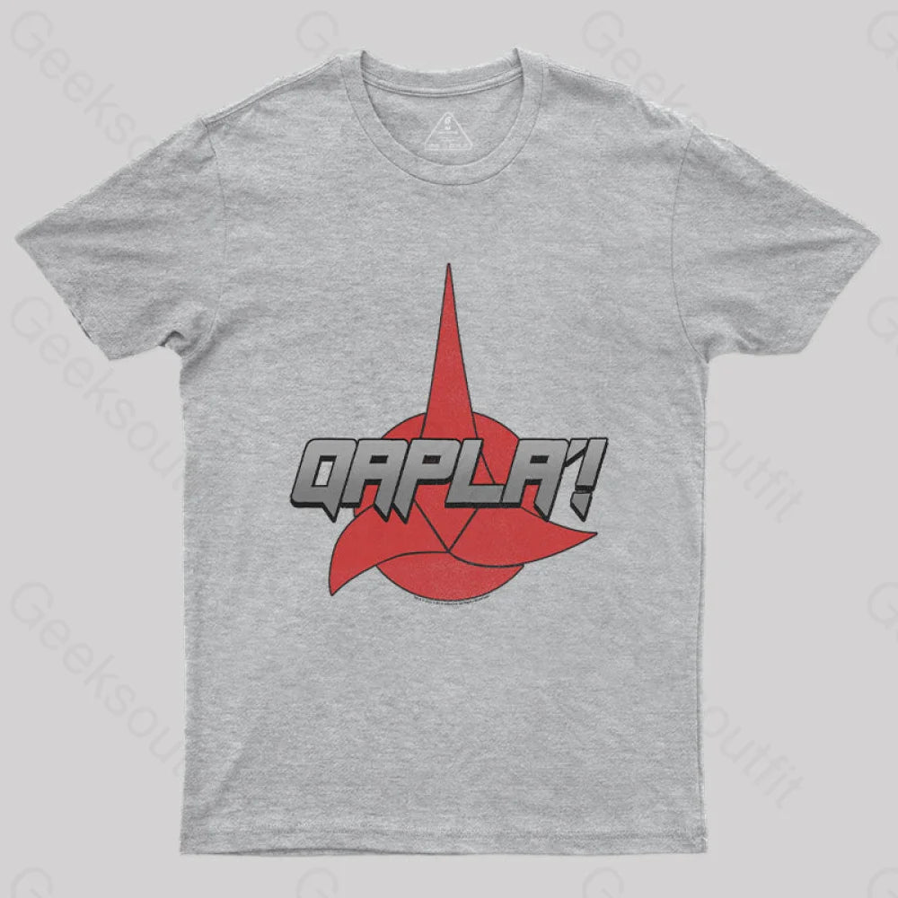 Cosmic Voyage Qapla Nerd T-Shirt