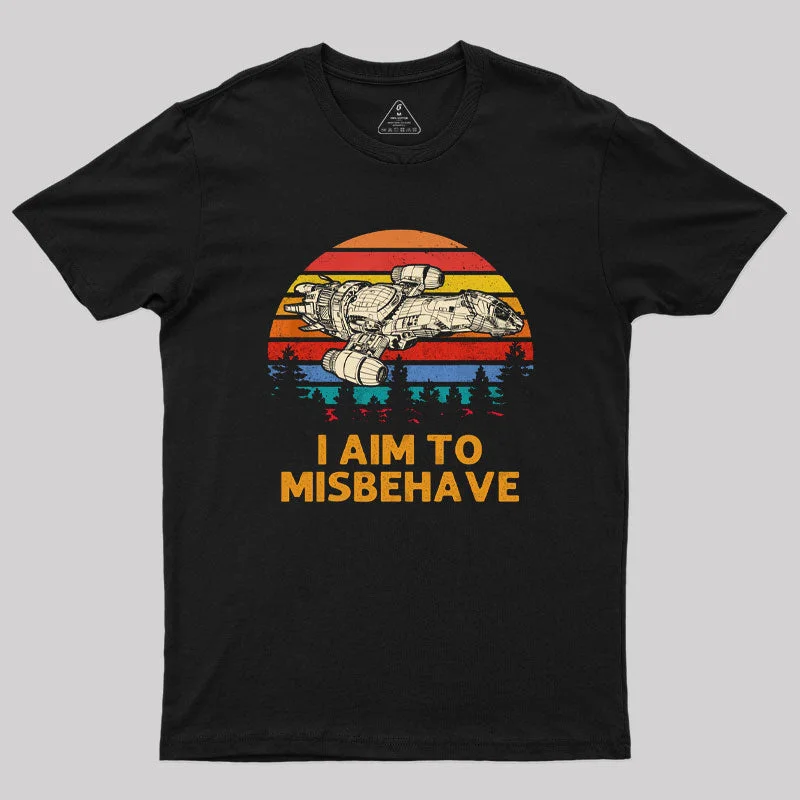 Firefly I Aim To Misbehave T-Shirt