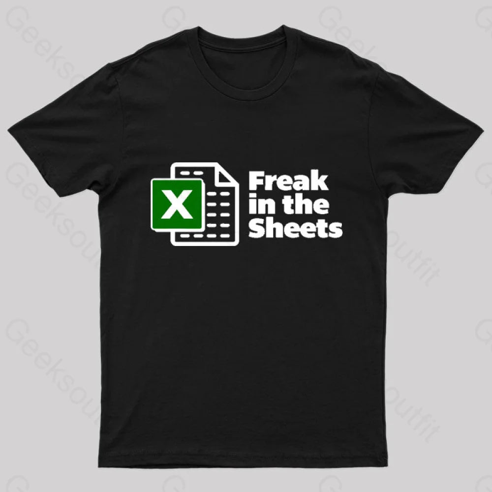 Freak In The Sheets Nerd T-Shirt