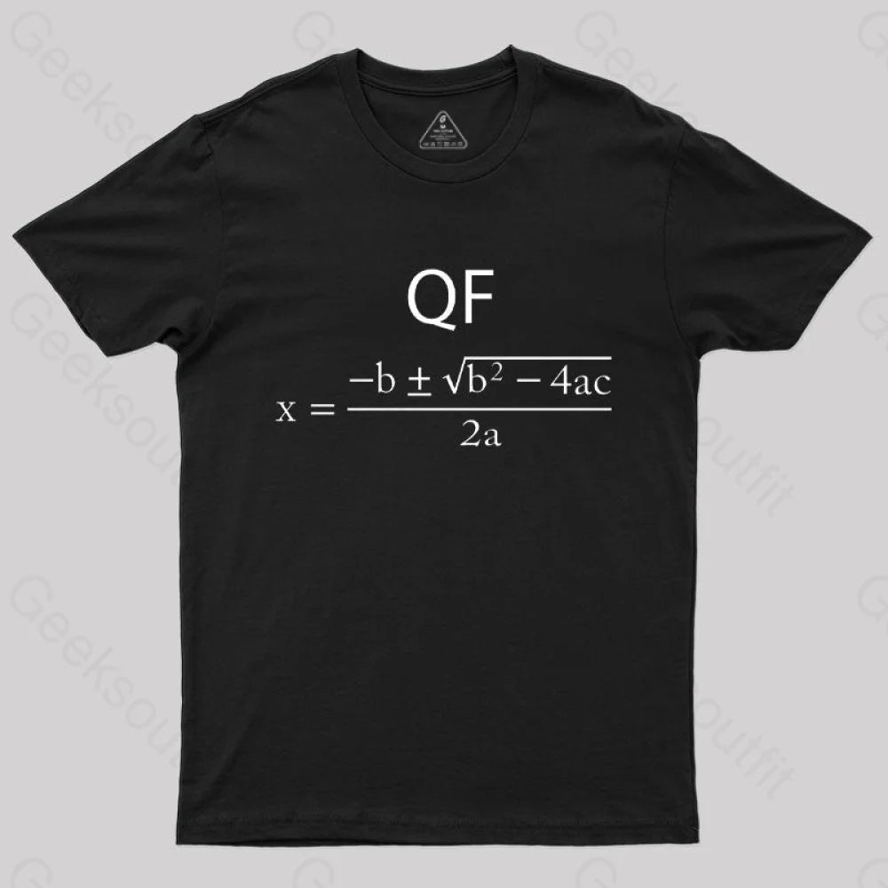 I Love Math Quadratic Formula T-Shirt