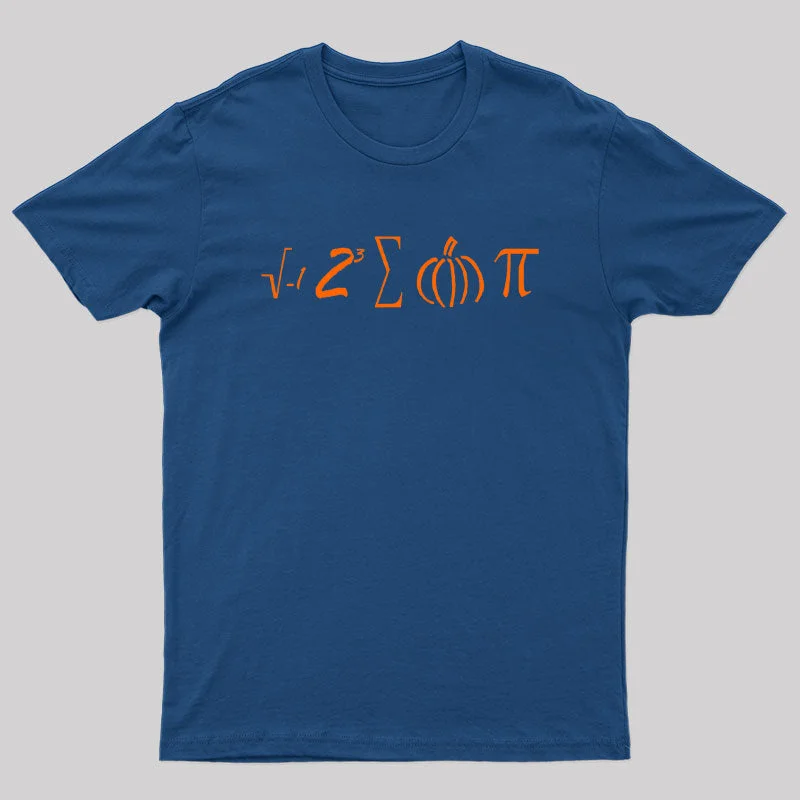 Math Pumpkin Pi Symbol T-Shirt