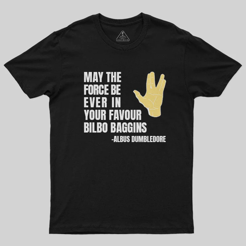 May The Force Be Ever In Your Favour T-Shirt