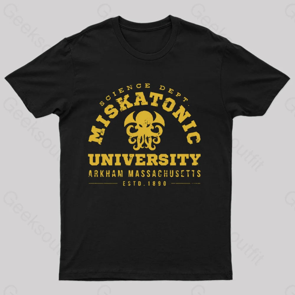 Miskatonic University Science Geeks T-Shirt