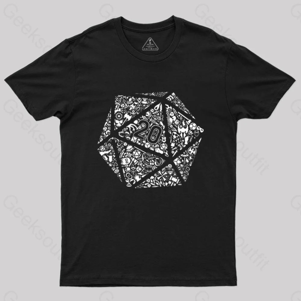 Mosaic D20 T-Shirt