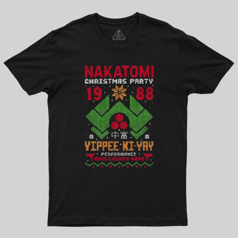 Nakatomi Christmas Party Geek T-Shirt