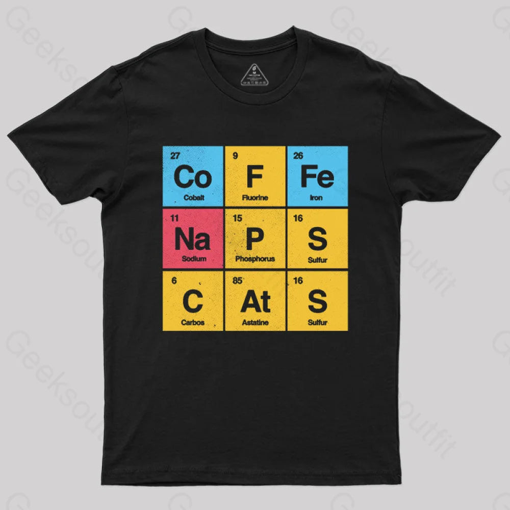 Science, Naps & Cats by Tobe Fonseca T-Shirt