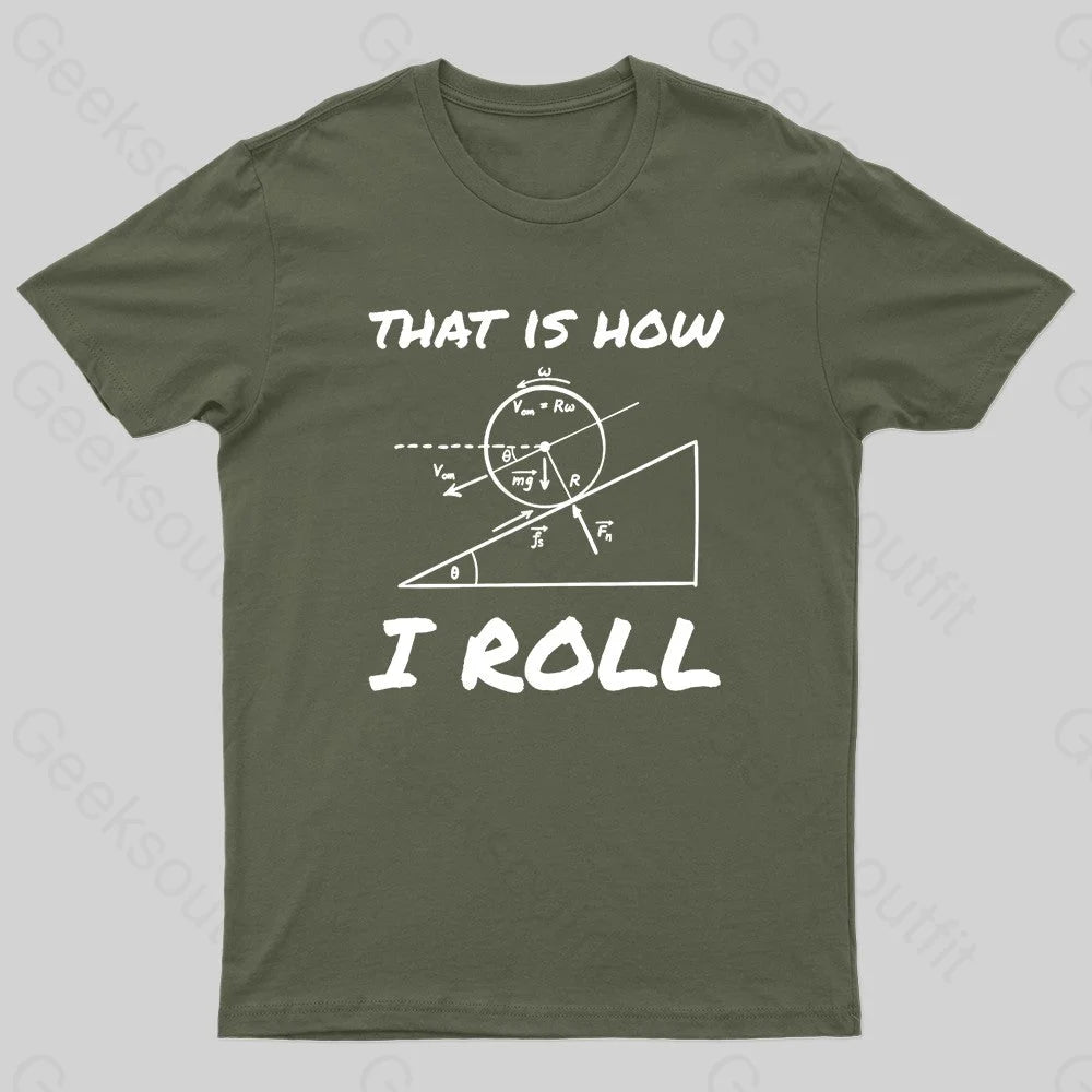 This Is How I Roll Nerd T-Shirt