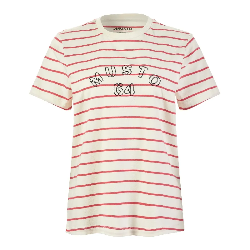 WOMEN'S CLASSIC STRIPED SHORT-SLEEVE T-SHIRT