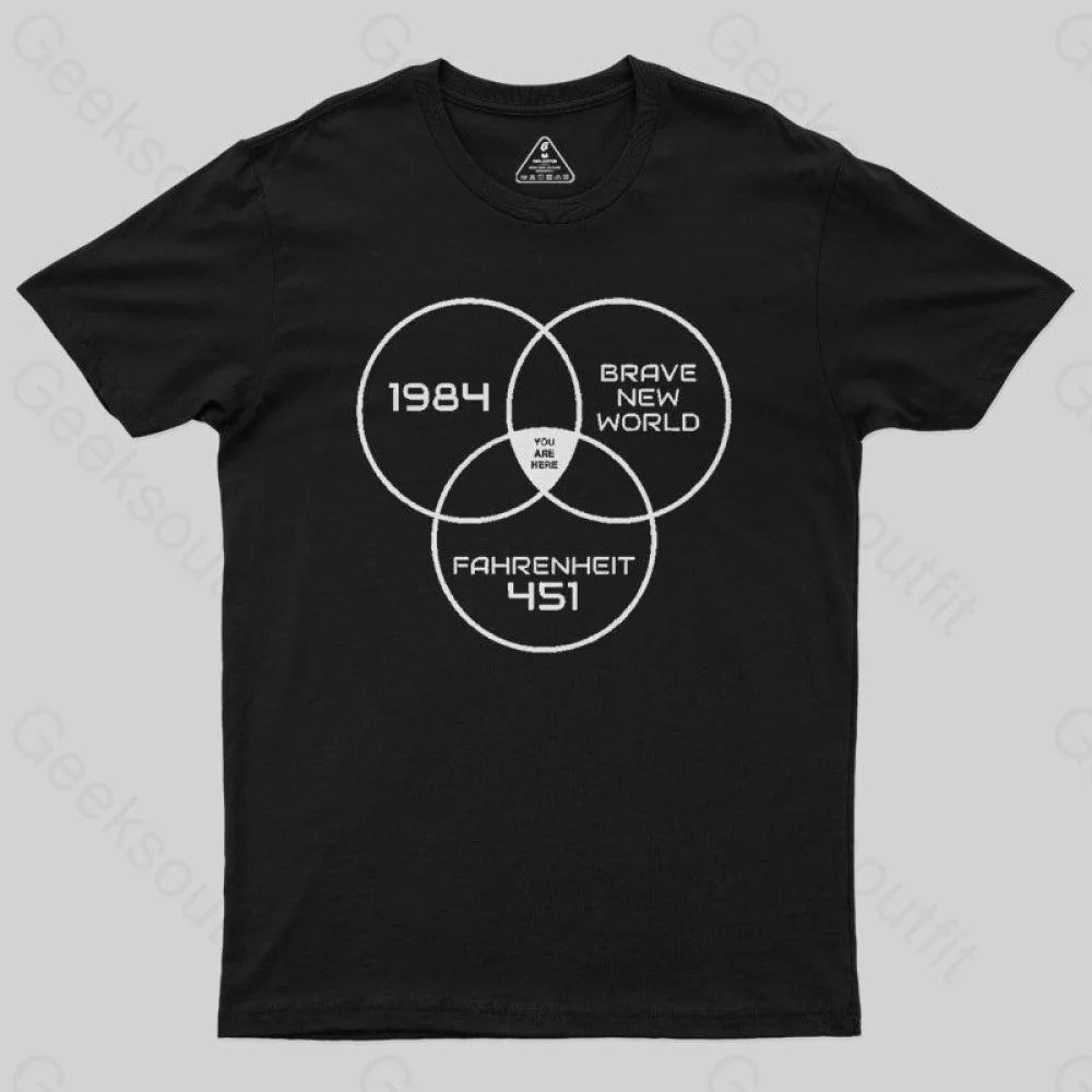 You Are Here Dystopian Geek T-Shirt