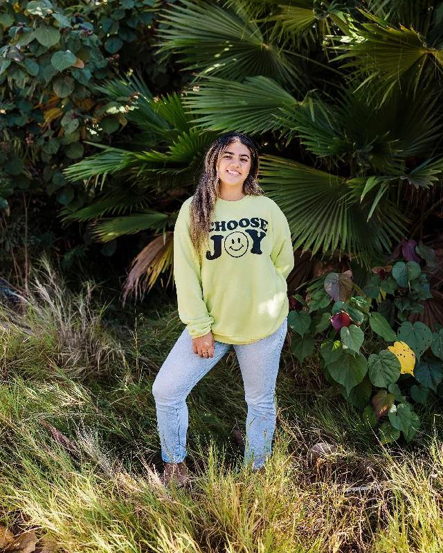 Choose Joy Smiley Strobe Sweatshirt