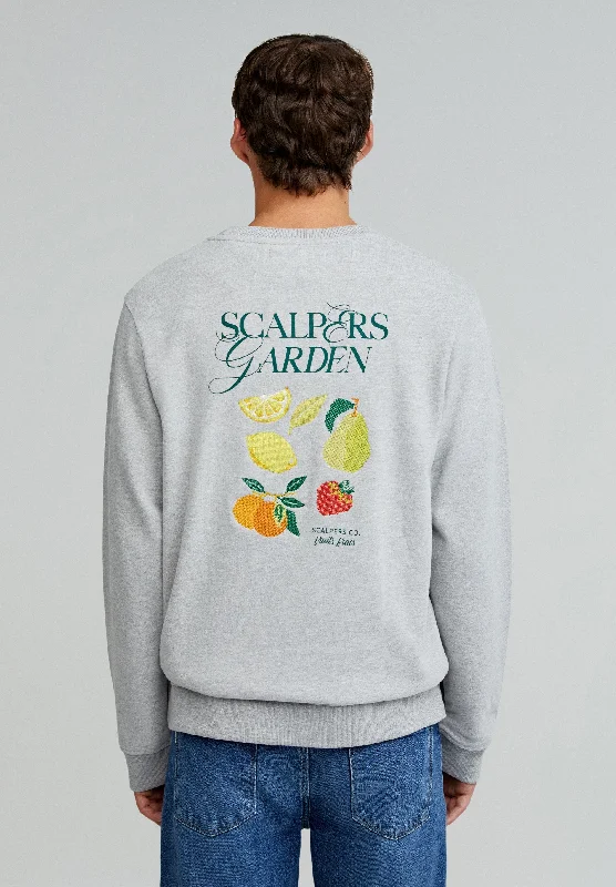 SWEATSHIRT COM BORDADO FRUTAS