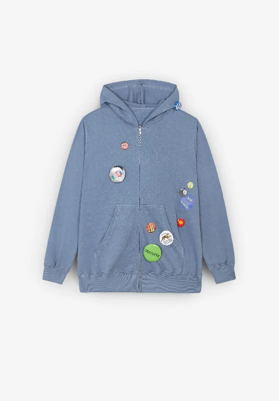 SSSTUFFF | PINS ZIP-UP