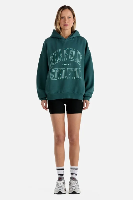 Ena Pelly Athletic Hoodie - Jade