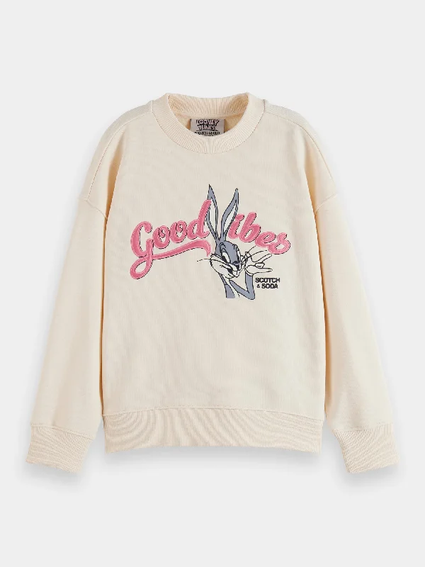 Kids - Looney Tunes x Scotch & Soda loose-fit artwork sweatshirt