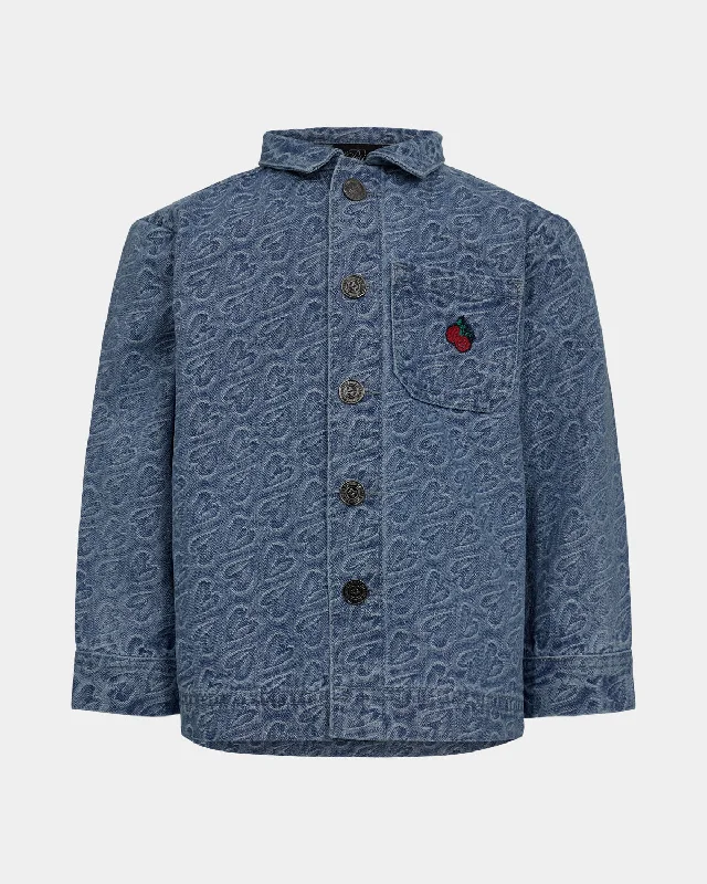 ADITINESK JACKET - Light denim blue