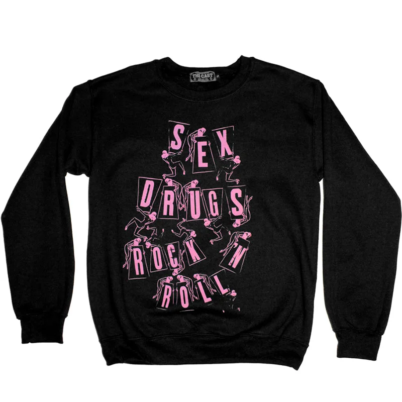 Sex Drugs Rock N Roll Crewneck - (2 COLORS)