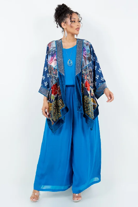 Denim Friendly Art Silk Lightweight Jacket