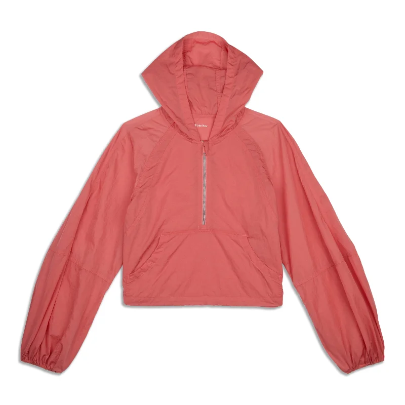 Scuba Cropped Anorak - Resale