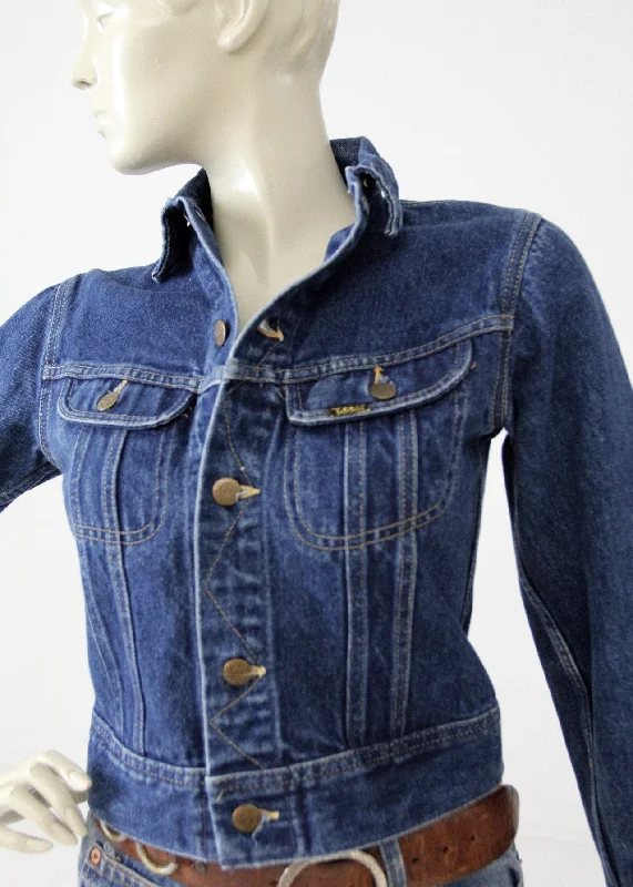 vintage 70s Lee denim jacket