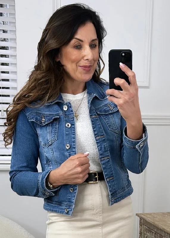 Maud Blue Denim Jacket