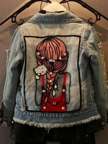 Love For Kittens Denim Jacket